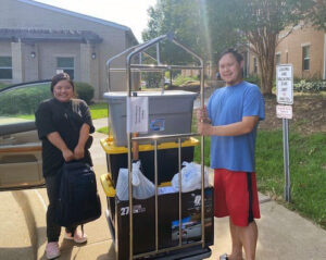 Move-In Week at the UAMS Residence Hall